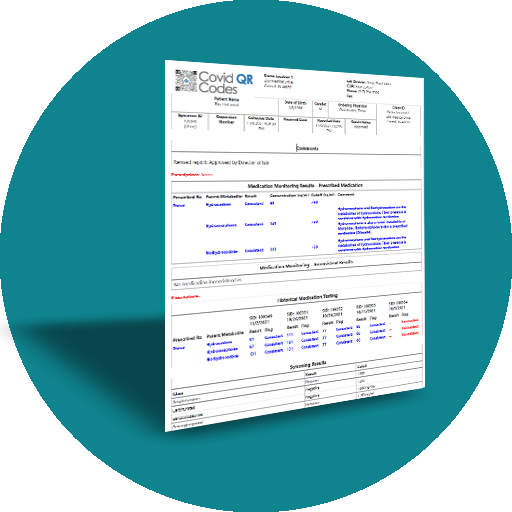 Toxicology Historical Results